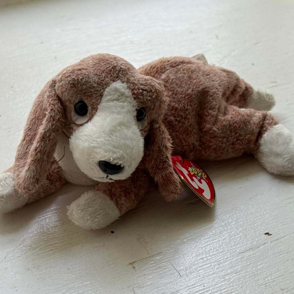 Ty Beanie Baby Vintage Sniffer The Dog Plush Toy